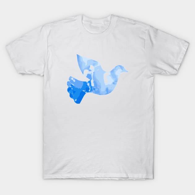 Peace Bird T-Shirt by xauii